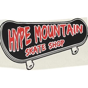 Hype Mountain Skate Shop Sticker