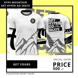 Hype Sport Shirt White-Black