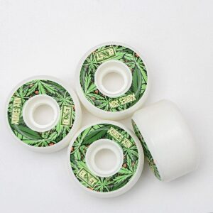 Weed skateboard wheels 54mm 101a